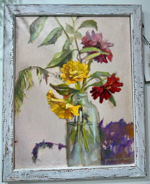 11 x 14  Leland's Flowers by Rachel Garcia- Palmer