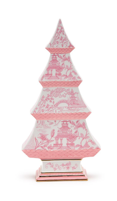 CHINOISERIE PASTEL PINK TREE