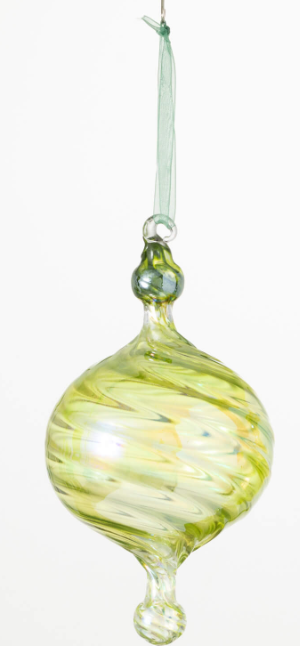 Emerald Drop Ornament