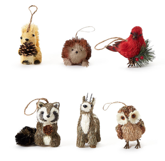 Forest Friends Ornaments
