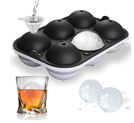 Set of 6 Cocktail Ice Cube Molds