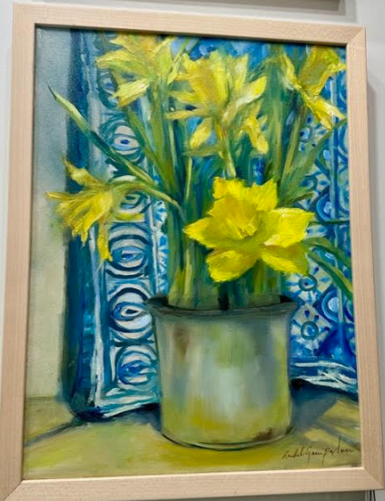 12 x 16  Daffodils by Rachel Garcia- Palmer